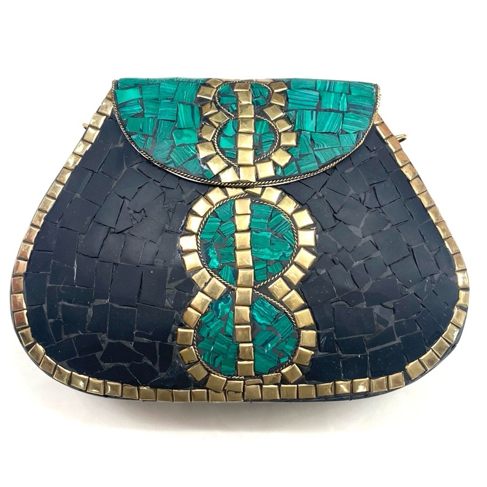 RAMLA‎ Mosaic Moroccan vintage handmade stone bag Directly from morocco, NEW